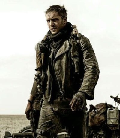Tom Hardy Mad Max Fury Road Black Leather Jacket