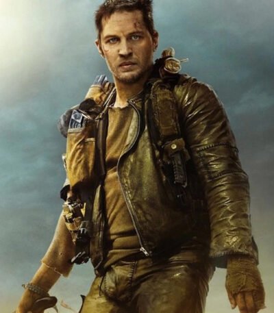 Tom Hardy Mad Max Fury Road Black Leather Jacket