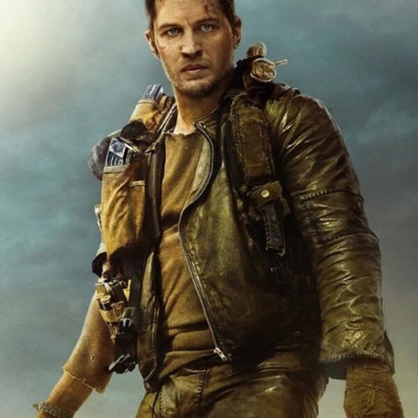 Tom Hardy Mad Max Fury Road Black Leather Jacket