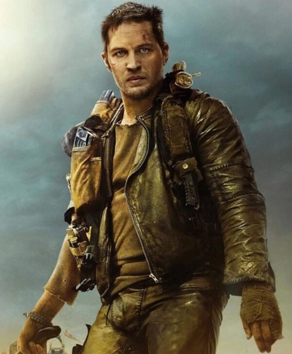Tom Hardy Mad Max Fury Road Black Leather Jacket
