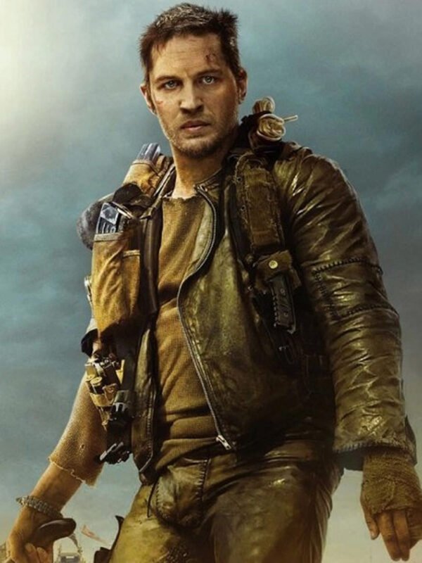 Tom Hardy Mad Max Fury Road Black Leather Jacket