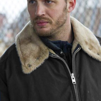 Tom Hardy Venom 2 Eddie Brock Fur Collar Jacket