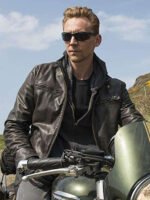 Tom Hiddleston The Night Manager Jonathan Pine Leather Jacket
