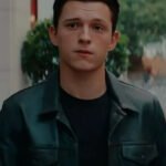 Tom Holland Uncharted Black Leather Jacket