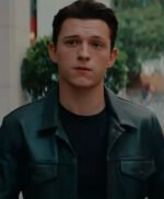 Tom Holland Uncharted Black Leather Jacket