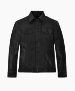 Tom Holland Uncharted Black Leather Jacket