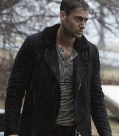 Tom Keen The Blacklist Black Suede Leather Jacket