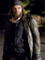 Tom Payne The Walking Dead Leather Trench Coat