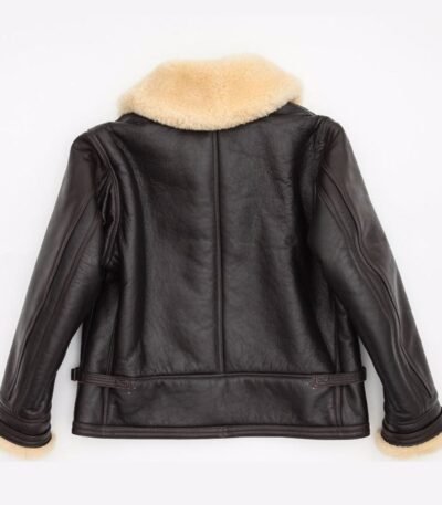 Tony Navy M-445A Brown Shearling Jacket