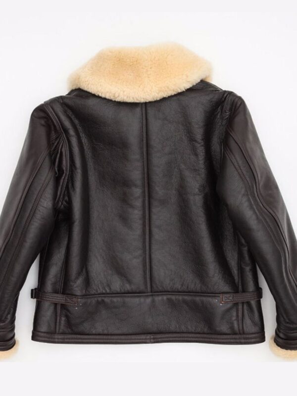 Tony Navy M-445A Brown Shearling Jacket