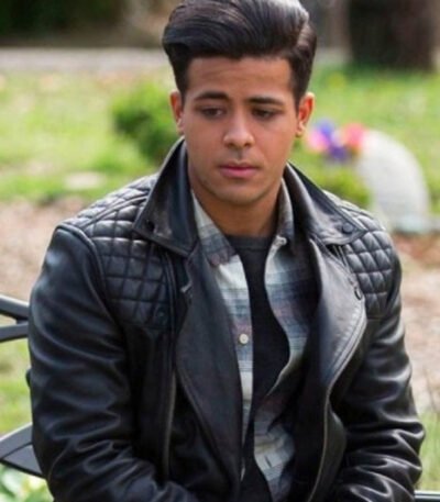 Tony Padilla 13 Reasons Why Quilted Biker Leather Jacket