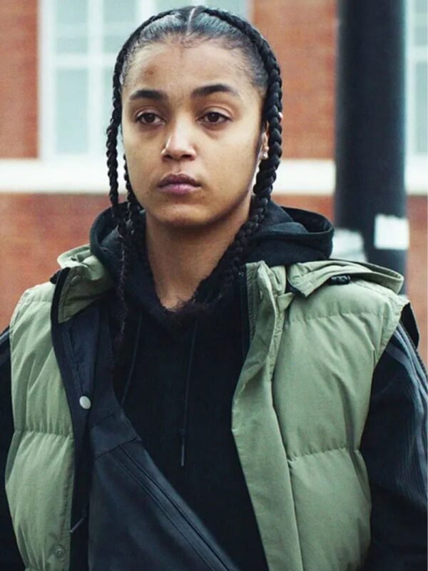 Top Boy Jaq Green Puffer Vest