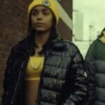 Top Boy Jasmine Jobson Puffer Black Jacket