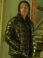 Top Boy Jasmine Jobson Puffer Black Jacket