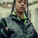 Top Boy Jasmine Jobson Puffer Black Vest