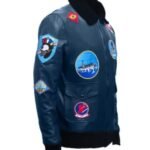 Top Gun G-1 USS Galveston Navy Blue Flight Bomber Jacket