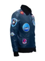 Top Gun G-1 USS Galveston Navy Blue Flight Bomber Jacket