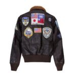 Top Gun Maverick G-1 Tom Cruise Sherpa Bomber Brown Jacket