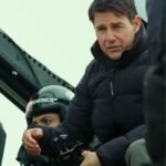 Top Gun Maverick Tom Cruise Parachute Black Puffer Jacket