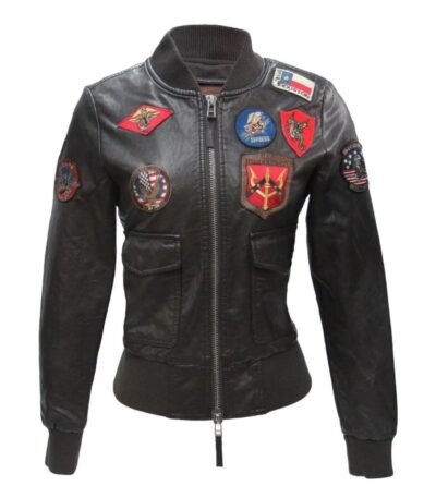 Top Gun Women’s Vegan Bomber Jacket