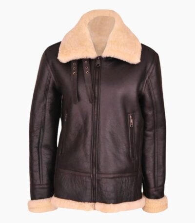 Tracy Brown SF Aviator Leather Jacket