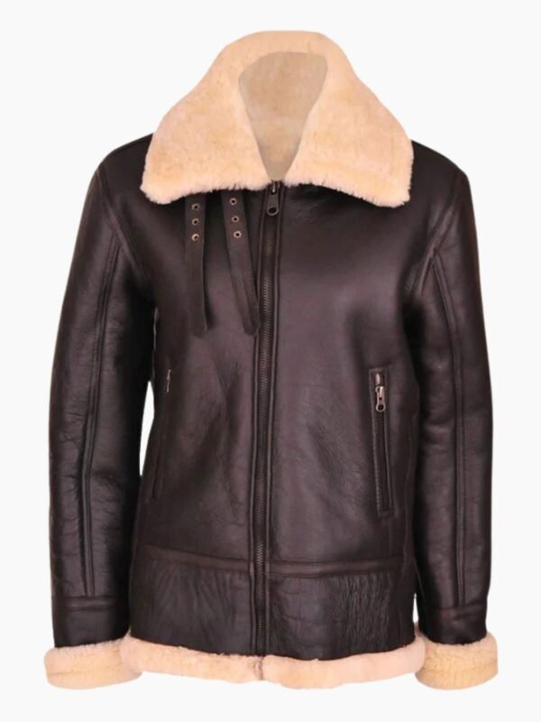 Tracy Brown SF Aviator Leather Jacket