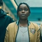 Tracy Gotoas Ganglands Liana Yellow Bomber Jacket