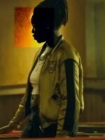 Tracy Gotoas Ganglands Liana Yellow Bomber Jacket