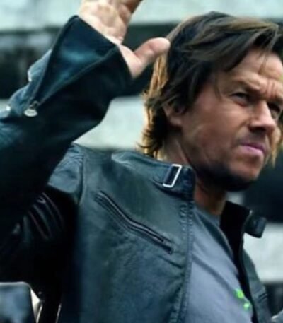 Transformers 5 Cade Yeager Black Leather Jacket