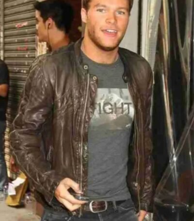 Transformers Age Of Extinction Jack Reynor Black Leather Jacket