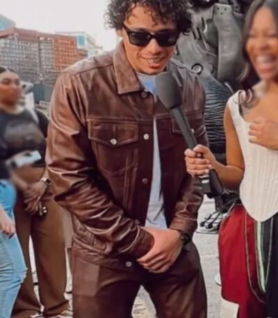 Transformers Rise of the Beasts Anthony Ramos Brown Jacket