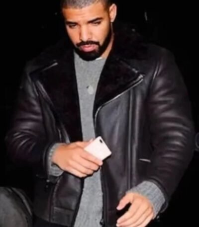 Trendy Drake Aviator Jacket