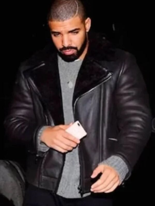 Trendy Drake Aviator Jacket