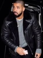 Trendy Drake Aviator Jacket