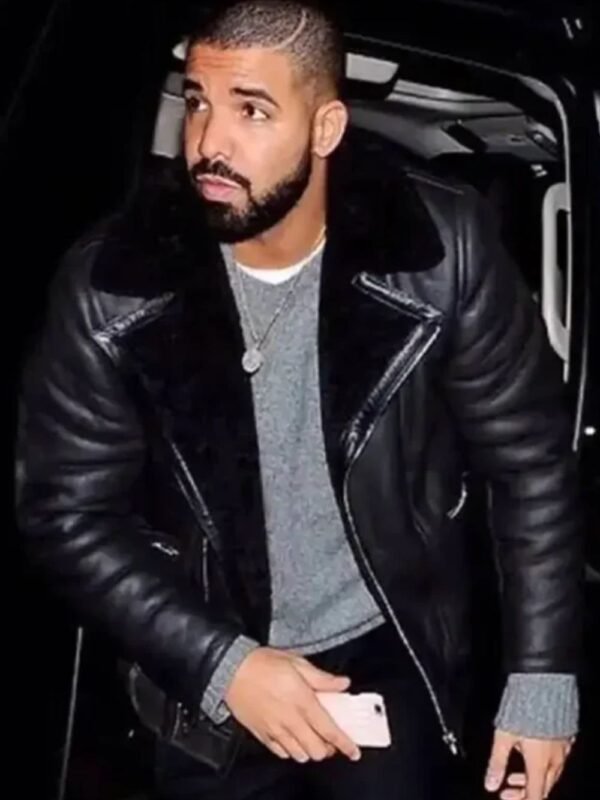Trendy Drake Aviator Jacket