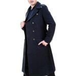 Trevor Jackson SuperFly Black Trench Coat