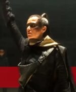 Tribes of Europa Melika Foroutan Black Vest