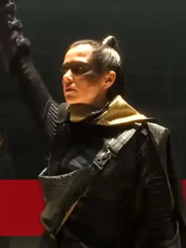 Tribes of Europa Melika Foroutan Black Vest