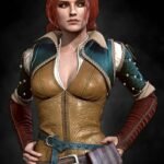 Triss Merigold The Witcher 3 Leather Jacket