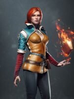 Triss Merigold The Witcher 3 Leather Jacket