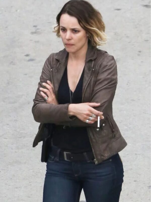 True Detective Ani Bezzerides Brown Jacket