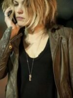 True Detective Ani Bezzerides Brown Jacket