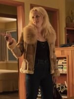 True Detective Lucy Purcell Shearling JacketTrue Detective Lucy Purcell Shearling Jacket