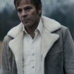 True Detective Roland West Shearling Jacket