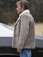 True Detective Roland West Shearling Jacket