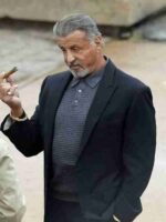 Tulsa King Sylvester Stallone Black Suit