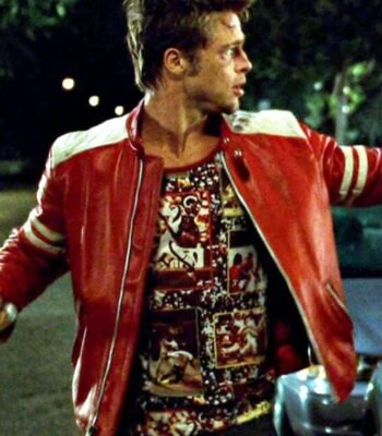 Tyler Durden Fight Club Real Leather Jacket
