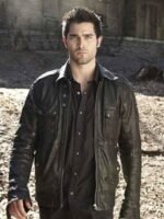 Tyler Hoechlin Teen Wolf Black Leather Jacket
