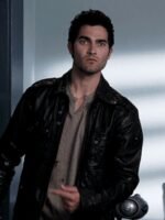 Tyler Hoechlin Teen Wolf Black Leather Jacket