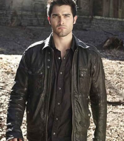 Tyler Hoechlin Teen Wolf Black Leather Jacket